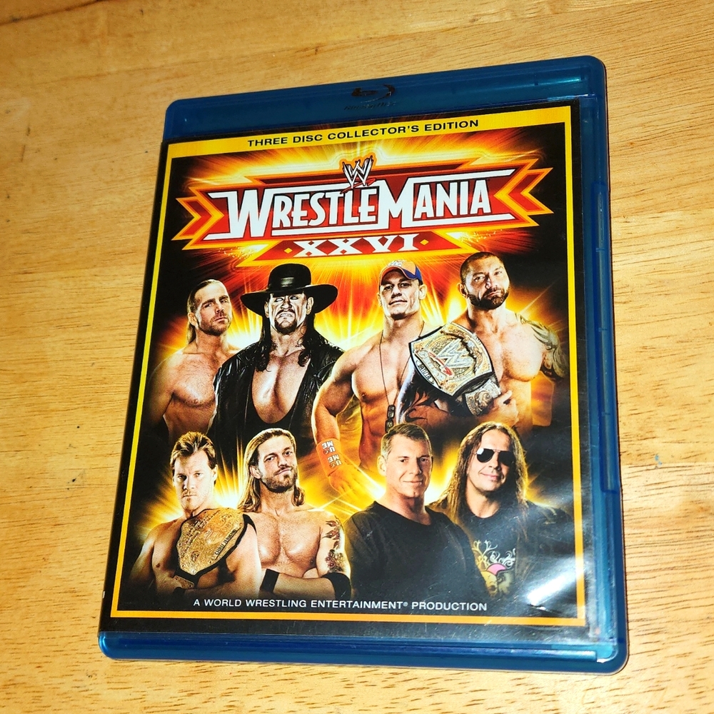 WW: WrestleMania XXVI (Three-Disc Collector's Edition) [Blu-ray]
